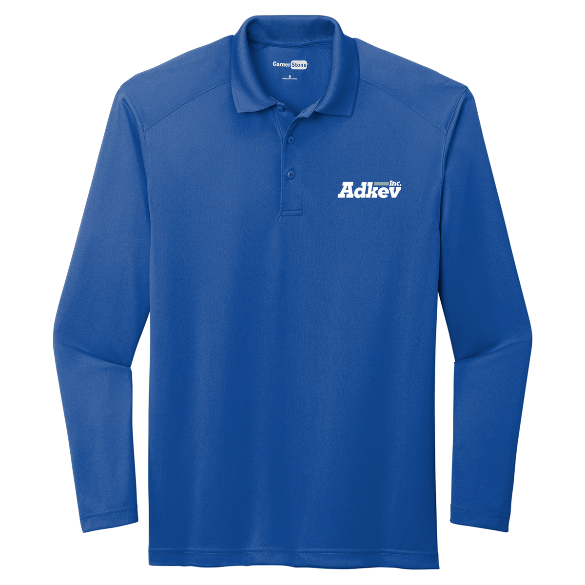 Adkev CS418LS CornerStone Lightweight Long Sleeve Polo