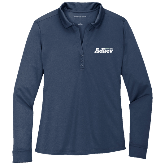 Adkev Employee L540LS Port Authority Women's Long Sleeve Polo