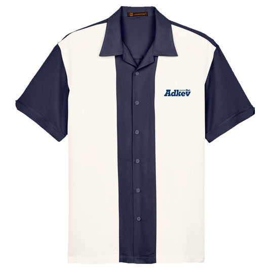 Adkev Employee M575 Men's Short Sleeve Two-Tone Camp Shirt