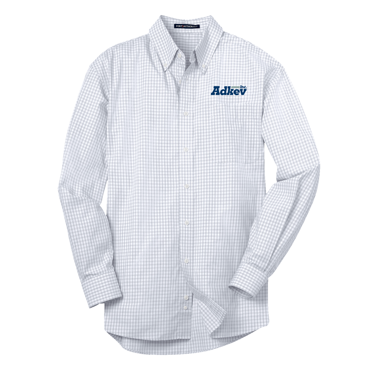 Adkev Employee S639 Port Authority Plaid Pattern Easy Care Shirt