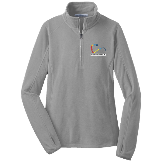 CLC L224 Port Authority Ladies 1/4 zip microfleece jacket