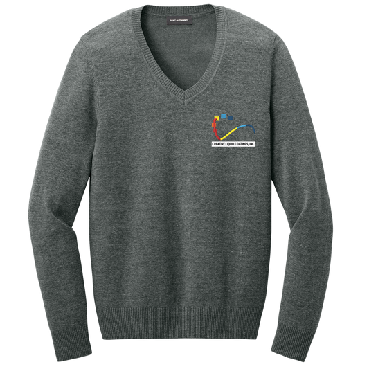 CLC LSW2850 Port Authority Ladies Vneck sweater