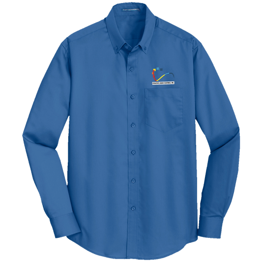 CLC S663 Port Authority Superpro Long sleeve twill shirt