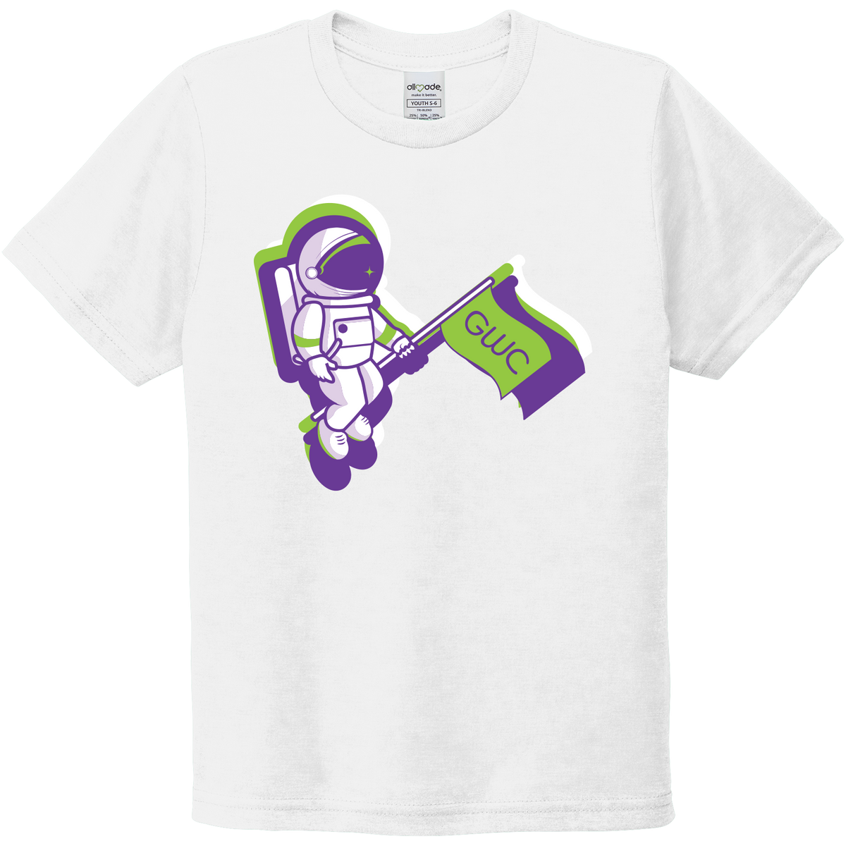 GWC STEM Academy Screen Printed AL207 Youth SS Tee