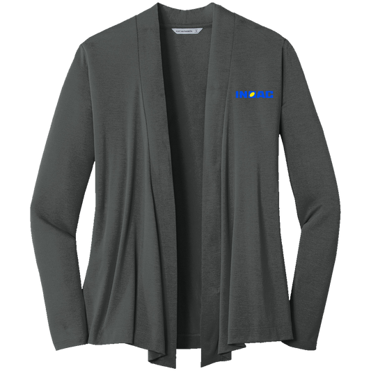 Inoac L5430 Port Authority ladies open front cardigan
