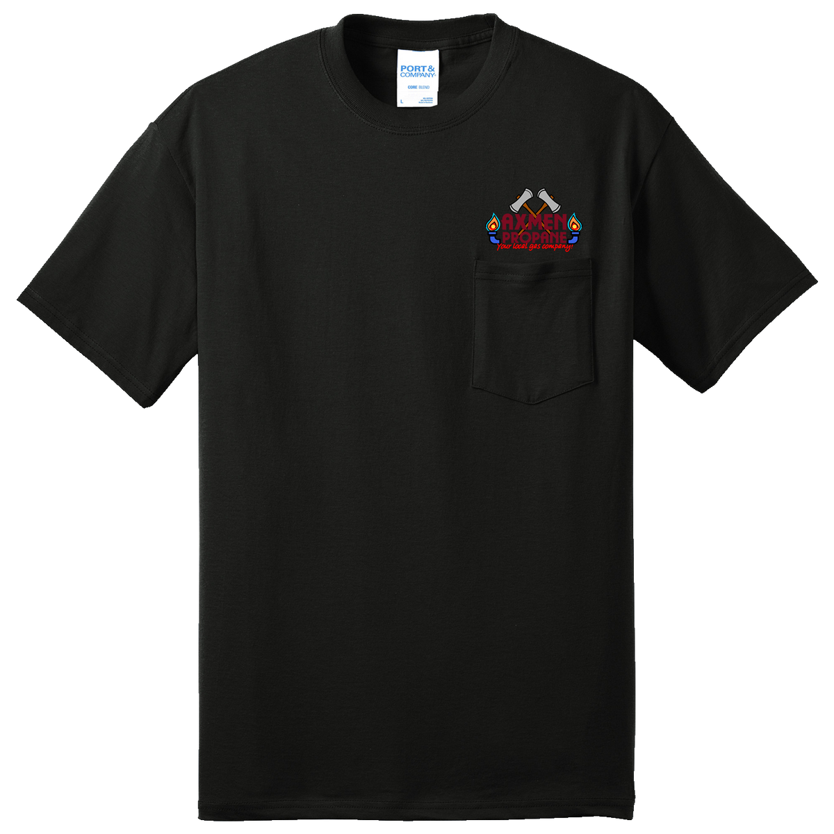 AxMen PC55PT Tall Pocket Tee
