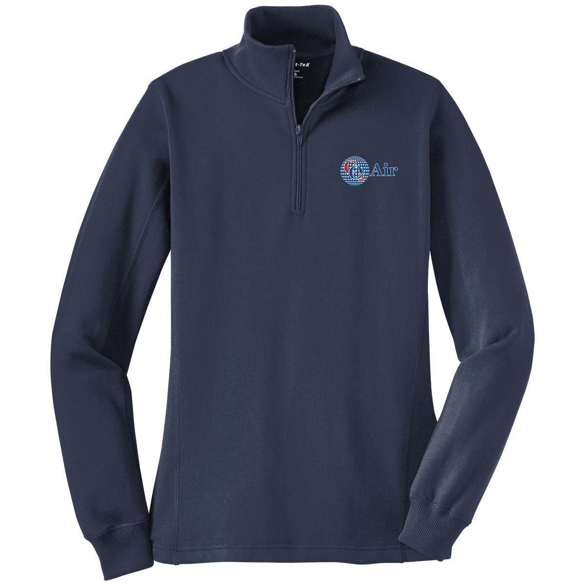 CO2 LST253 Sportek Ladies 1/4 Zip Sweatshirt