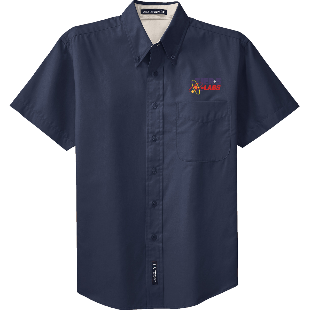 Tier 5 Labs S508 Port Authority short sleeve easy care shirt