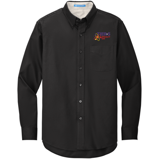 Tier 5 Specialty Gas S608 Port Authority long sleeve easy care shirt