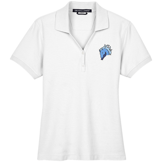 TICE D100W Devon & Jones Short Sleeve Ladies Polo