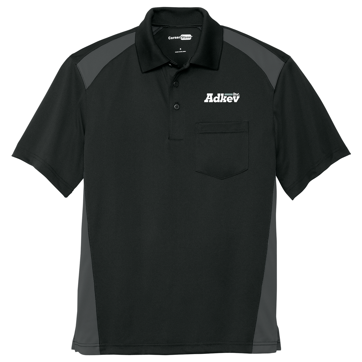 Adkev CS416 Two Way Colorblock Pocket Polo