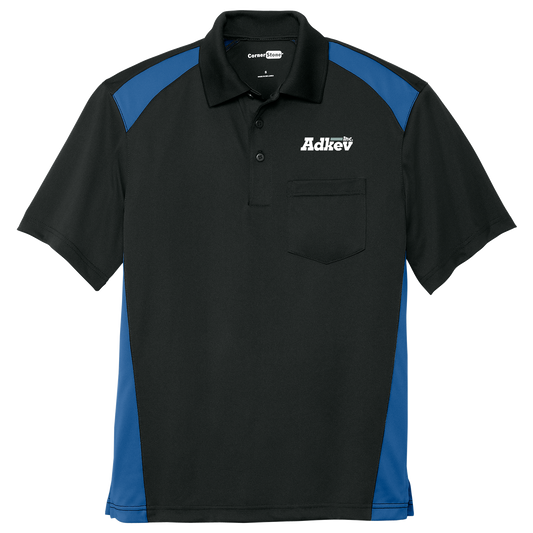 Adkev CS416 Two Way Colorblock Pocket Polo