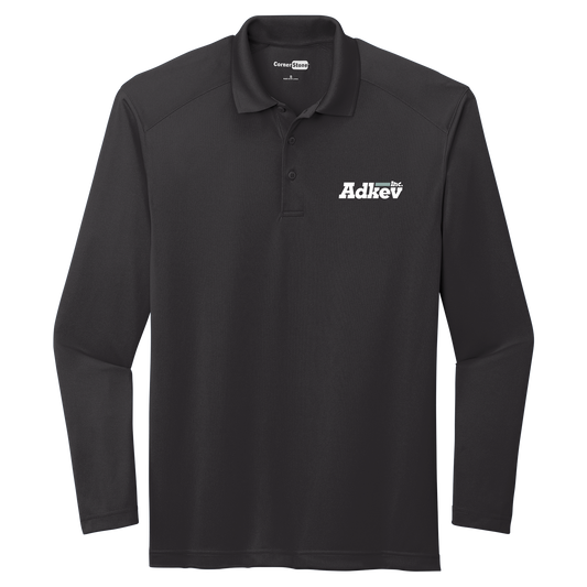 Adkev Employee CS418LS CornerStone Lightweight Long Sleeve Polo