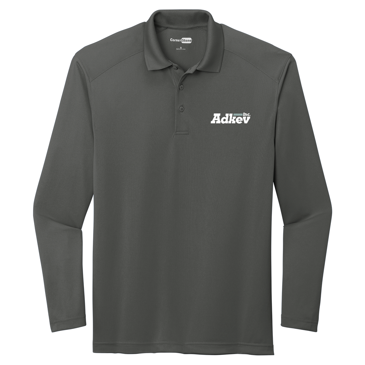Adkev CS418LS CornerStone Lightweight Long Sleeve Polo