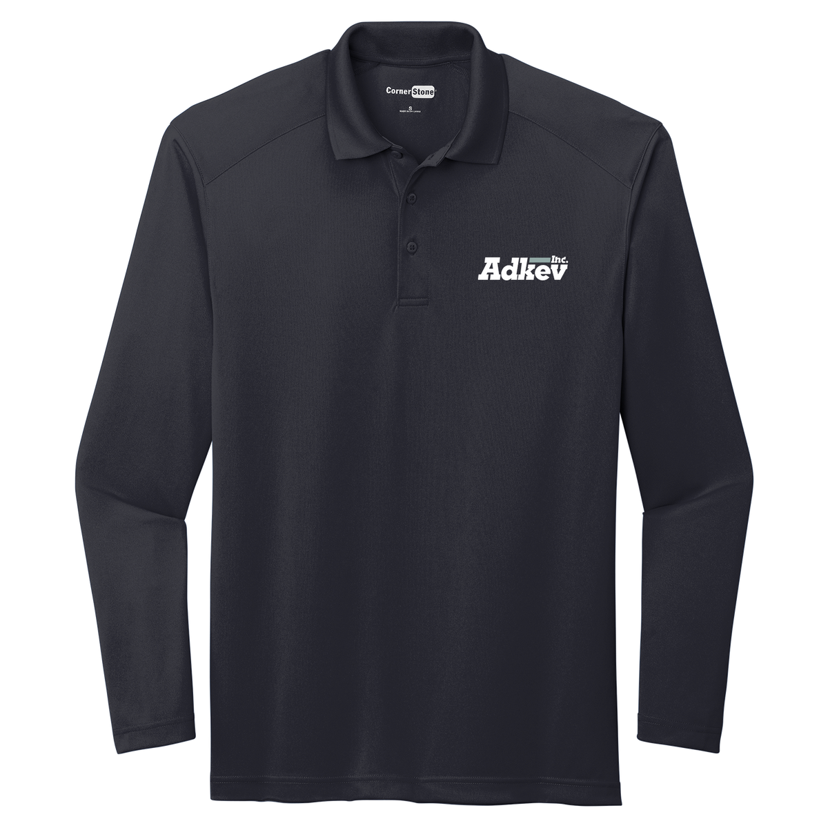 Adkev CS418LS CornerStone Lightweight Long Sleeve Polo
