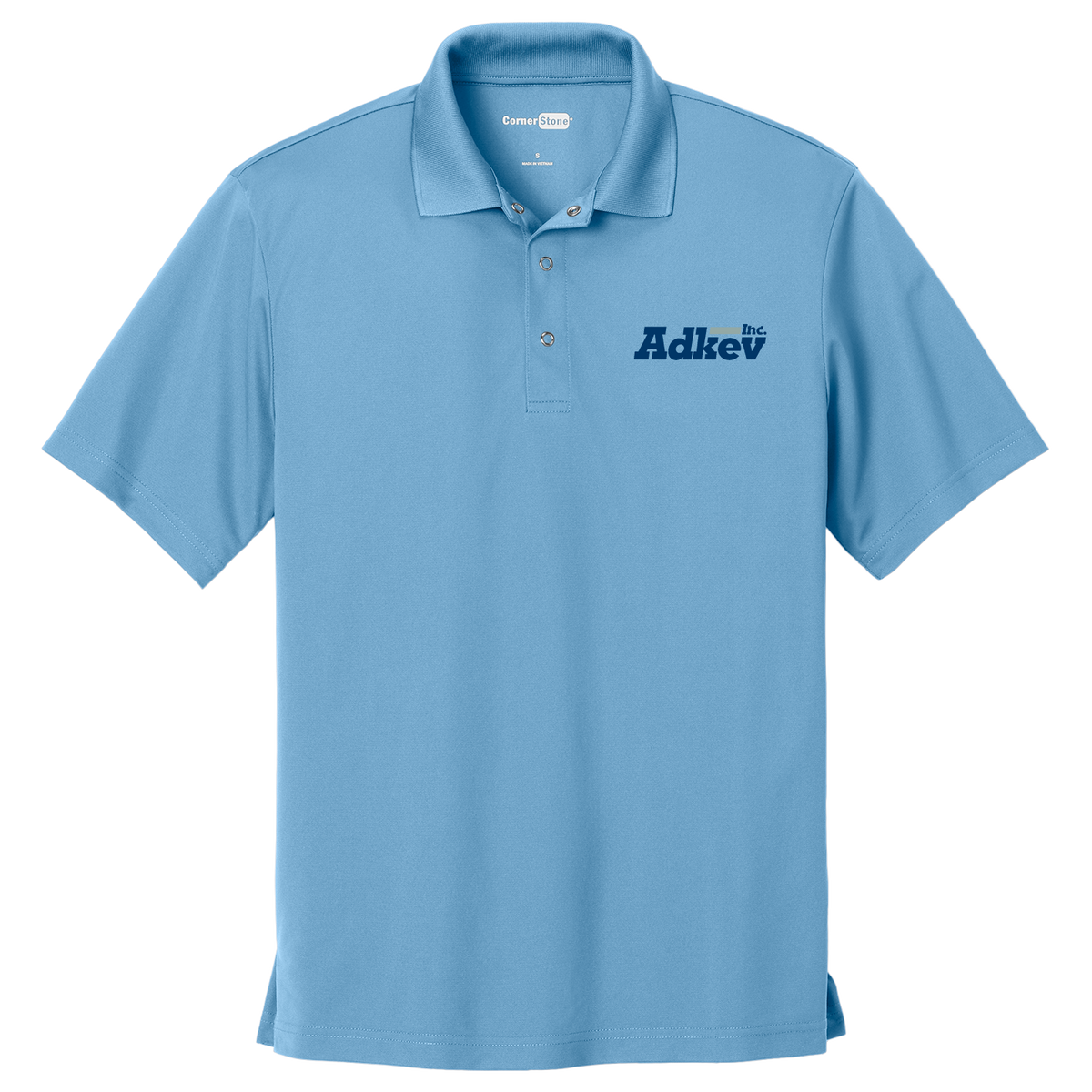 Adkev Employee CS421 CornerStone Micropique Gripper Polo