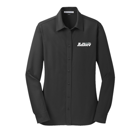 Adkev Employee L570 Port Authority Women's Knit Dress Shirt