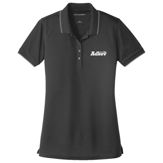 Adkev LK111 Port Authority Women's UV Micro-Mesh Tipped Polo