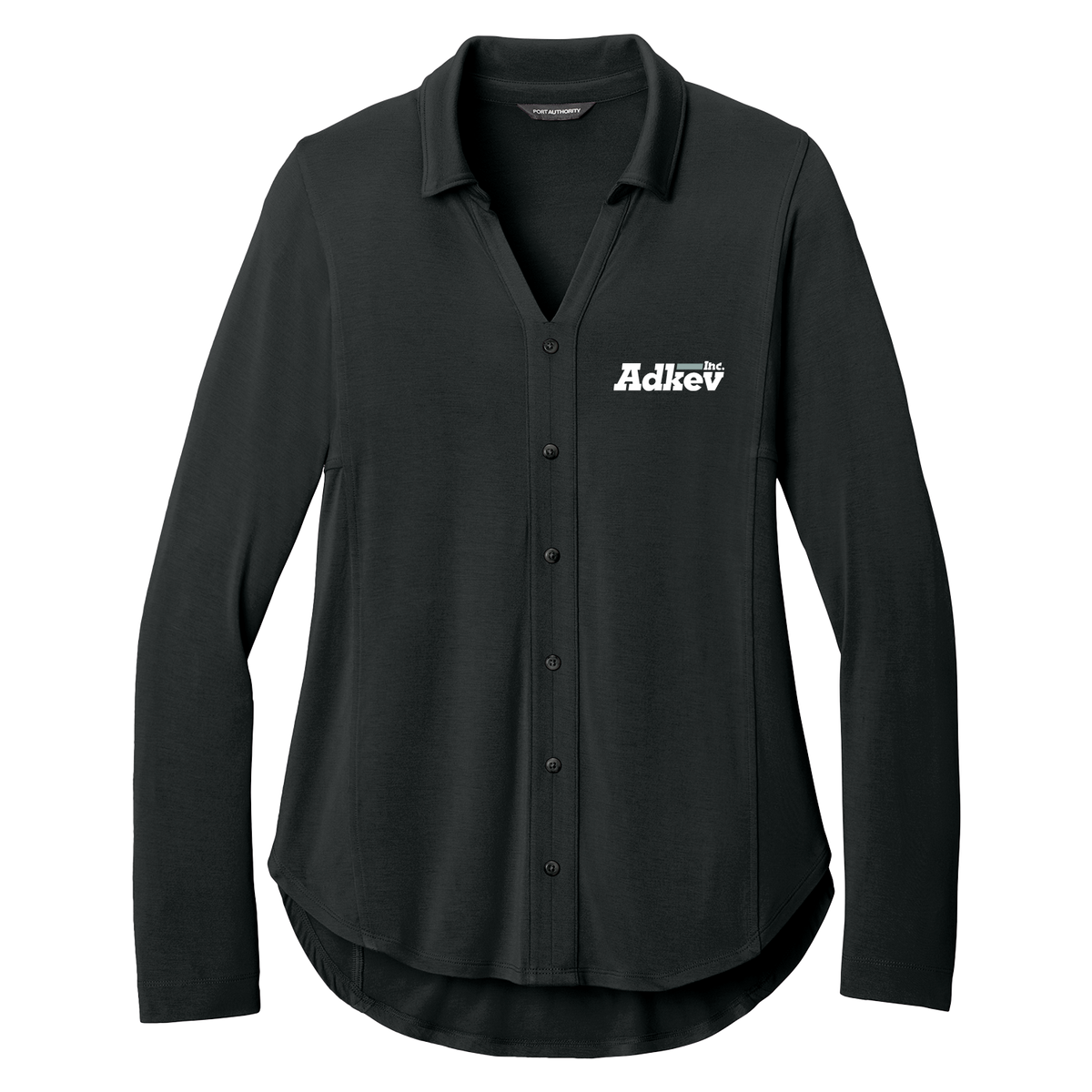 Adkev LK5602 Port Authority Women’s Luxe Knit Button Tunic