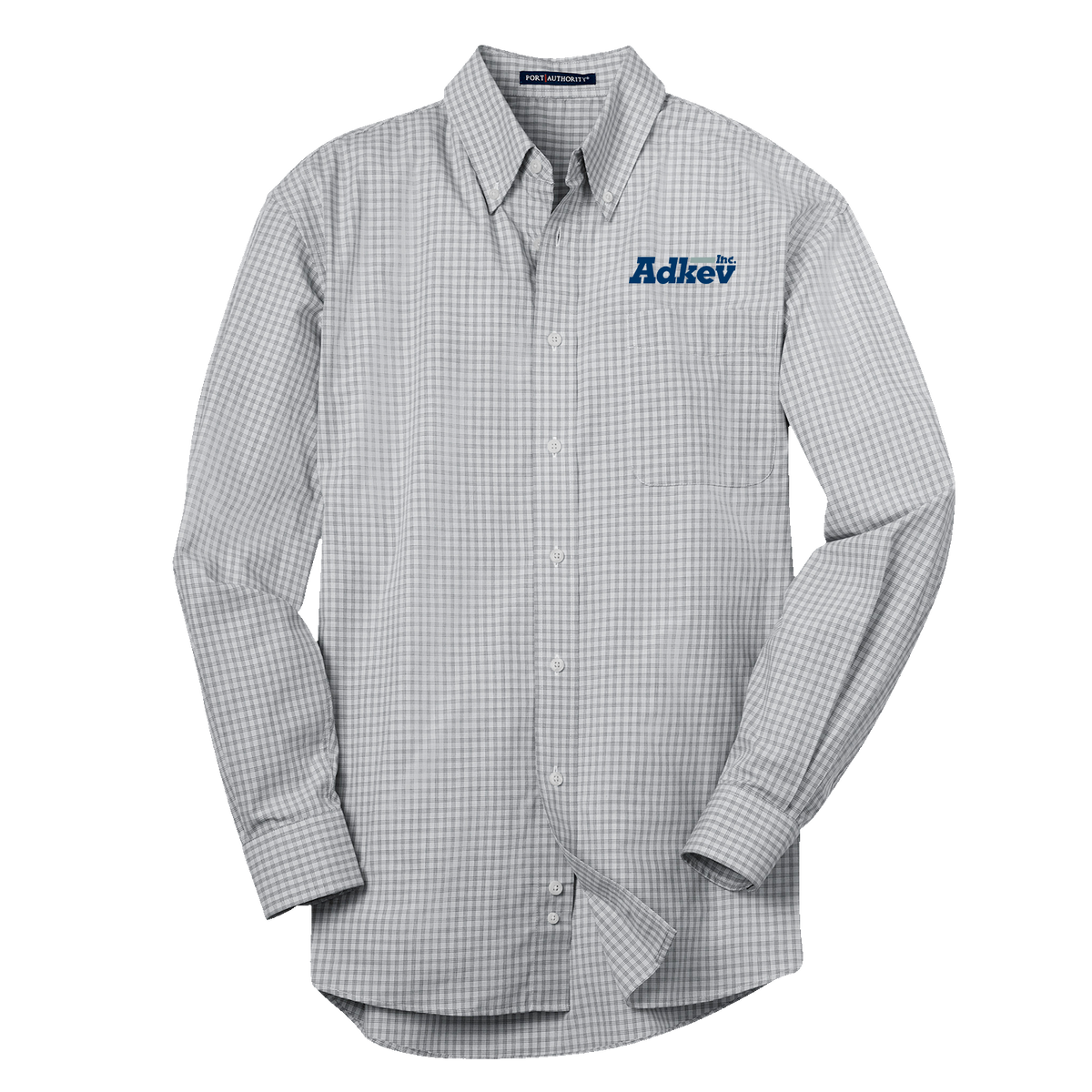 Adkev S639 Port Authority Plaid Pattern Easy Care Shirt