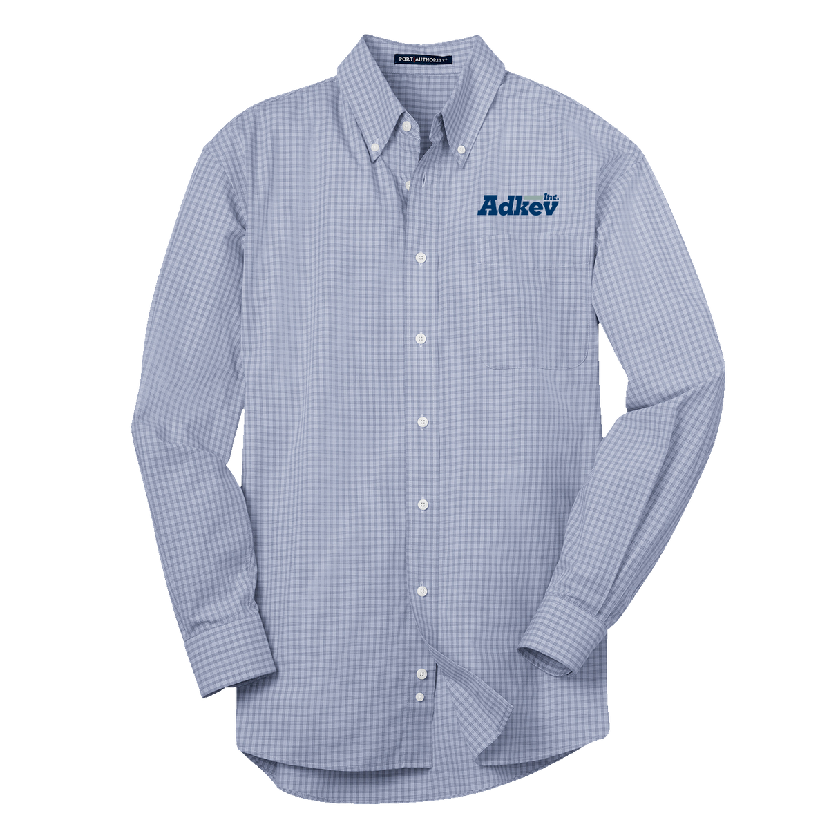 Adkev Employee S639 Port Authority Plaid Pattern Easy Care Shirt