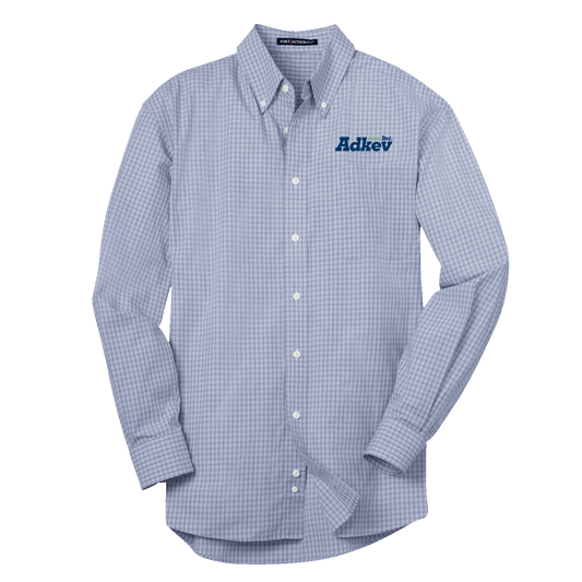Adkev Employee S639 Port Authority Plaid Pattern Easy Care Shirt