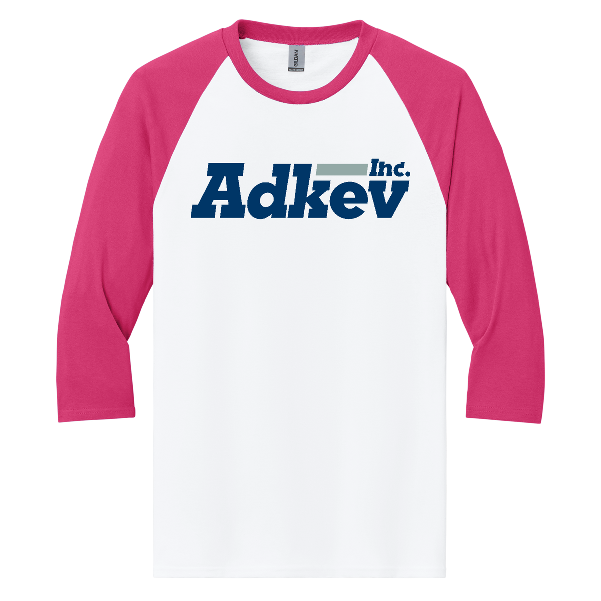 Adkev Employee 5700 Gildan 3/4 Sleeve Raglan Tee