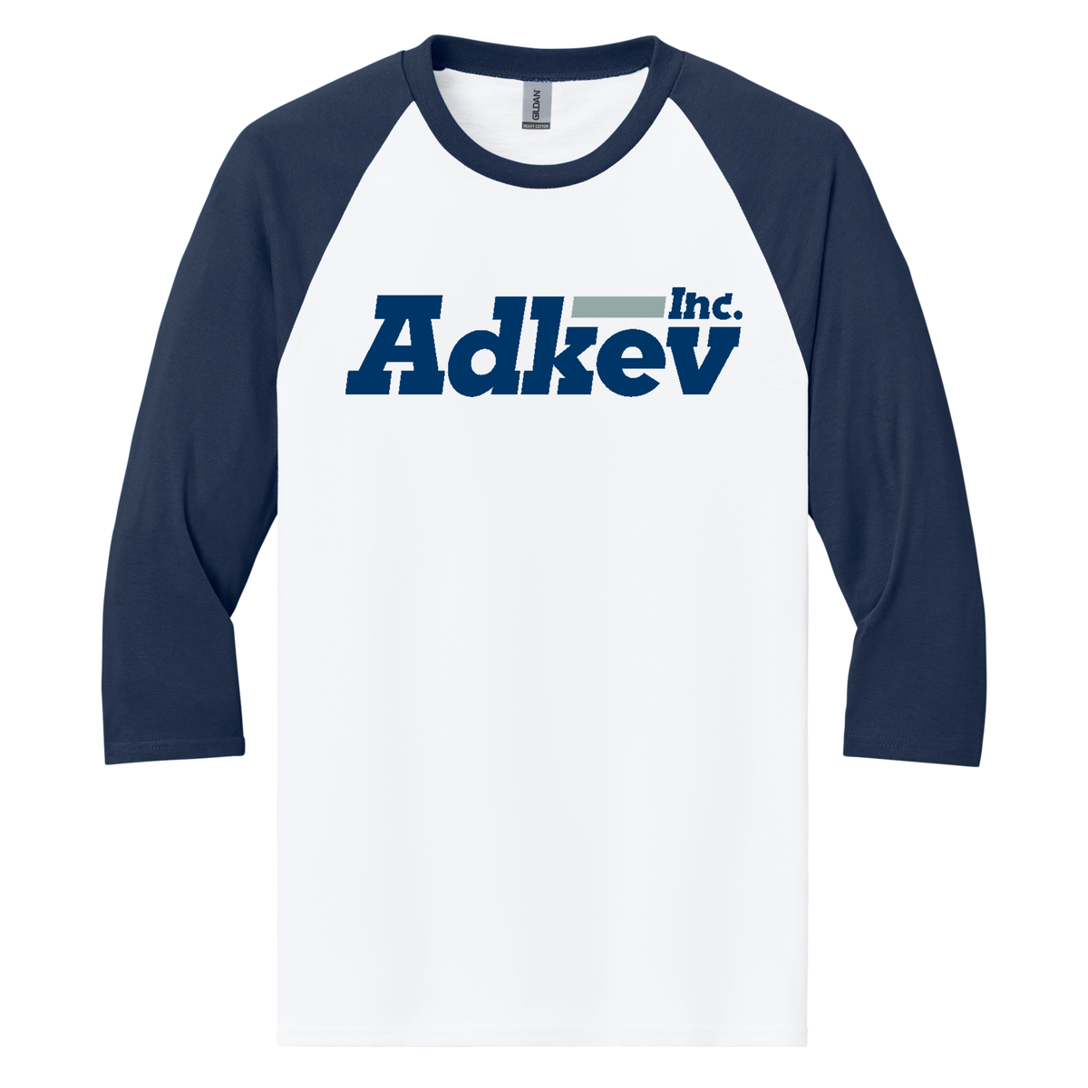 Adkev 5700 Gildan 3/4 Sleeve Raglan Tee