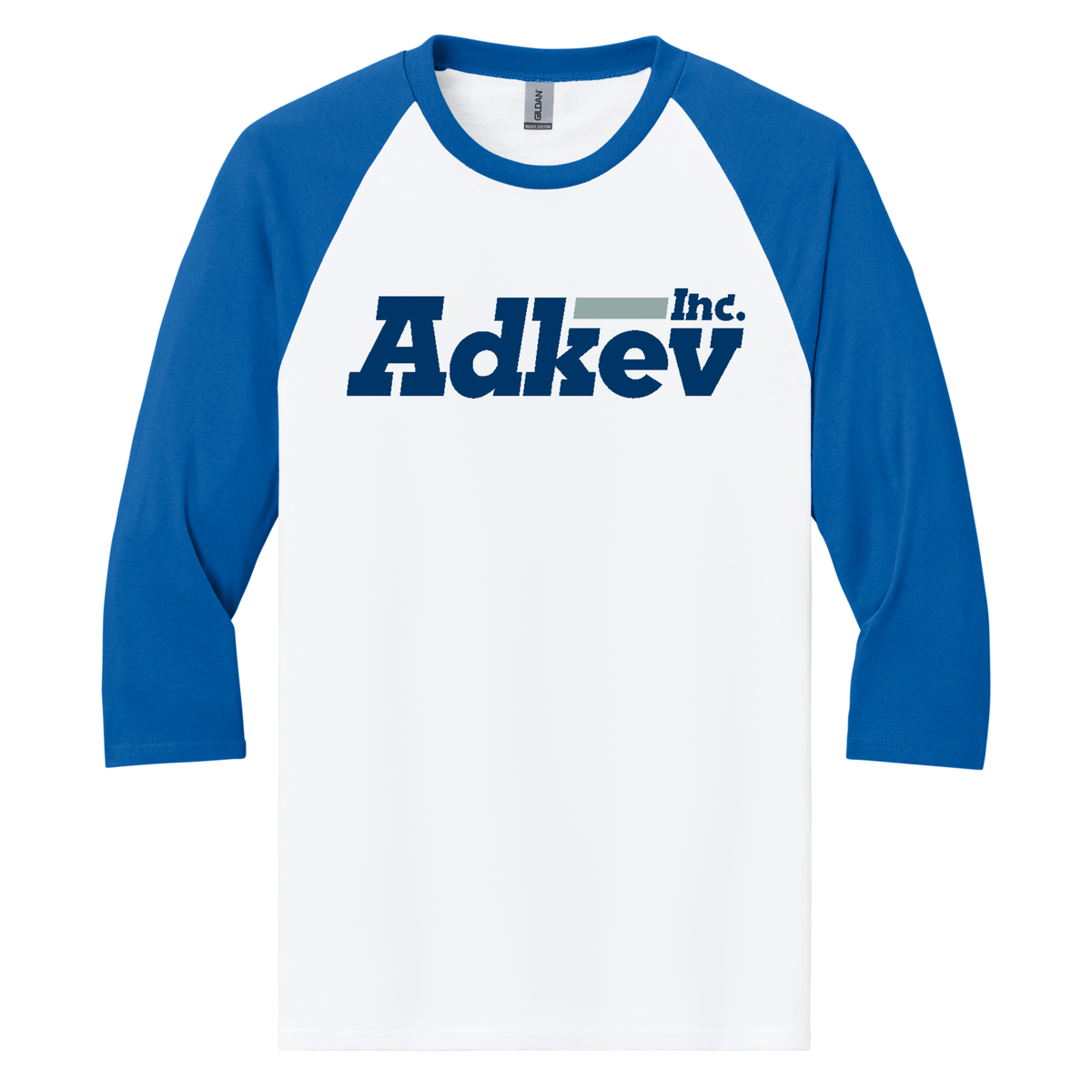 Adkev 5700 Gildan 3/4 Sleeve Raglan Tee