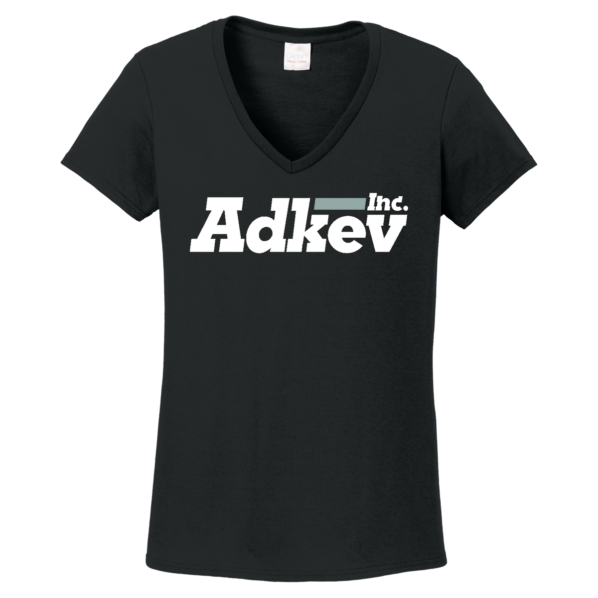 Adkev Employee 5V00L Gildan Women's V-Neck T-Shirt