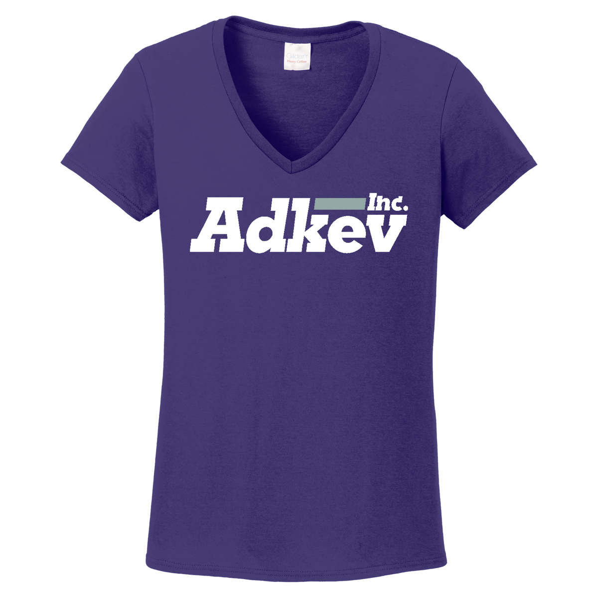 Adkev Employee 5V00L Gildan Women's V-Neck T-Shirt