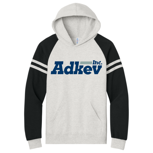 Adkev 97C Jerzees Varsity Colorblock Hooded Sweatshirt