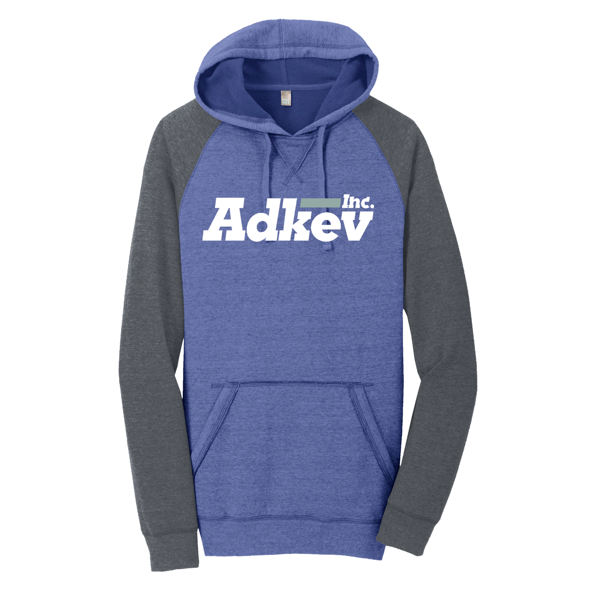 Adkev Employee DT196 District Lightweight Fleece Raglan Hoodie