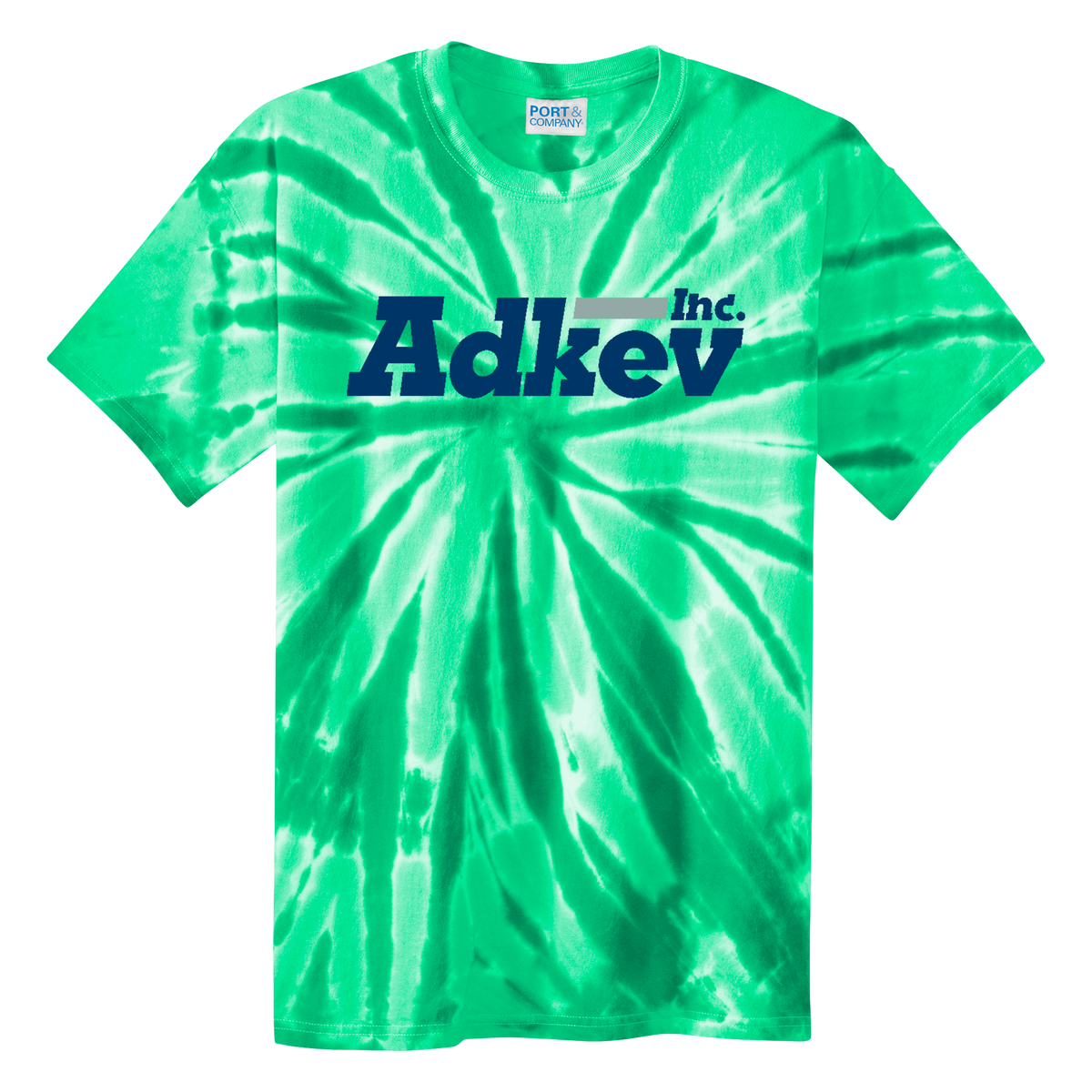 Adkev PC147 Port and Co Tie-Dye Short Sleeve Tee