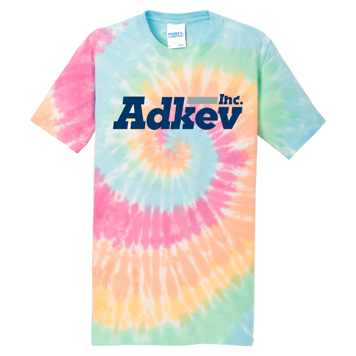 Adkev PC147 Port and Co Tie-Dye Short Sleeve Tee