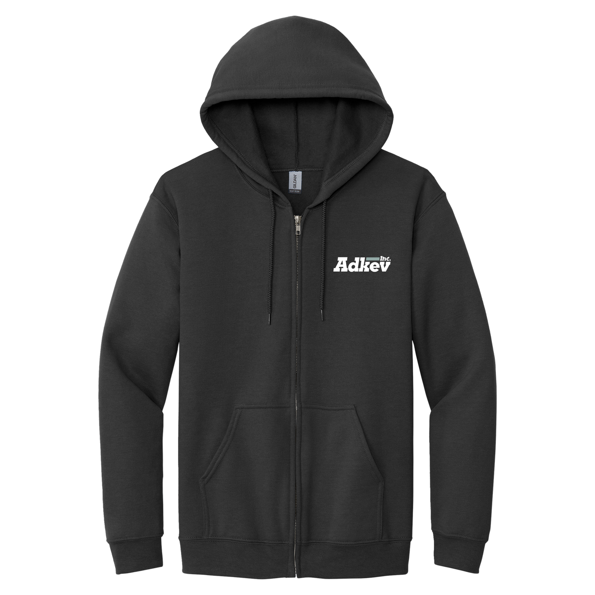 Adkev Employee 18600 Gildan Full Zip Hoodie