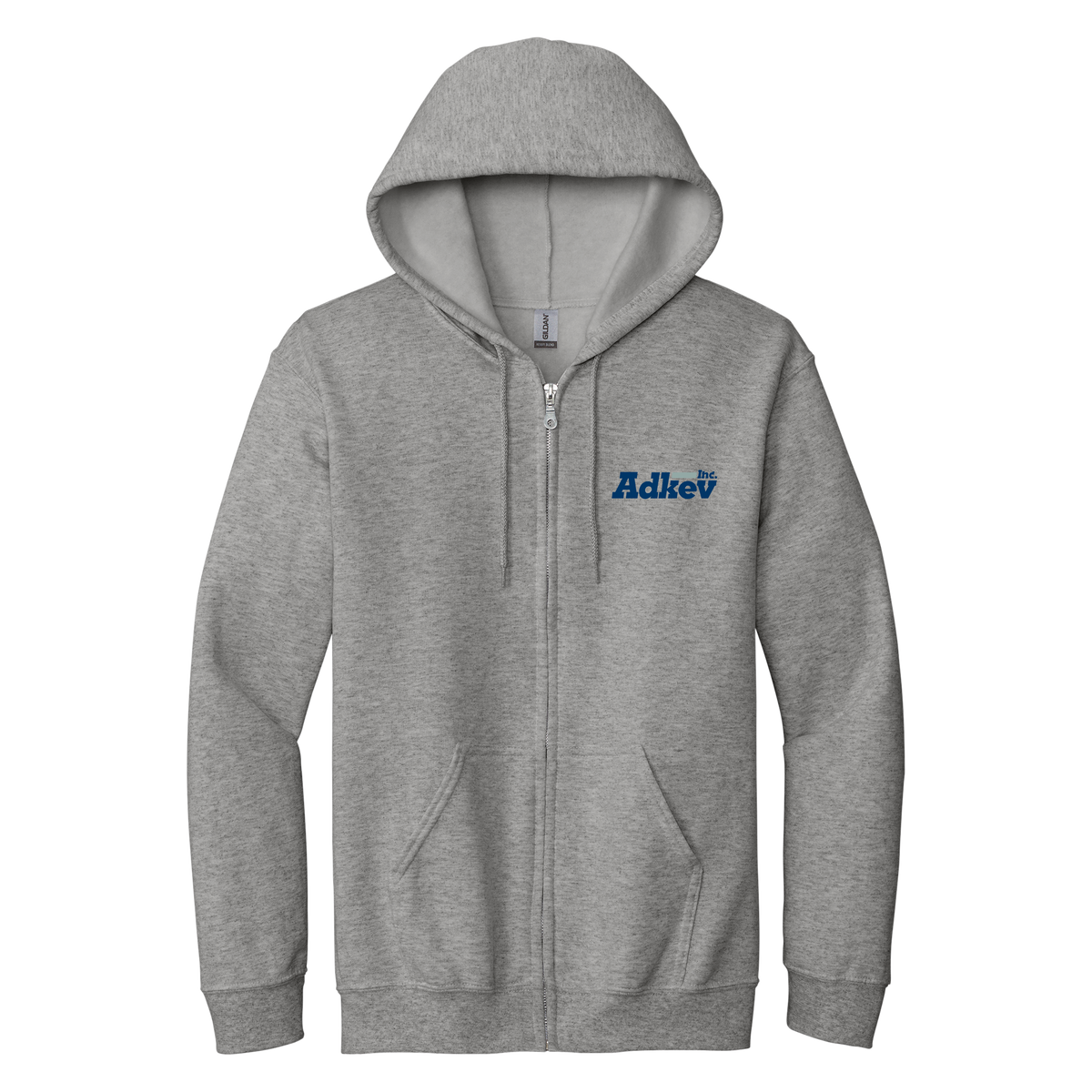 Adkev Employee 18600 Gildan Full Zip Hoodie