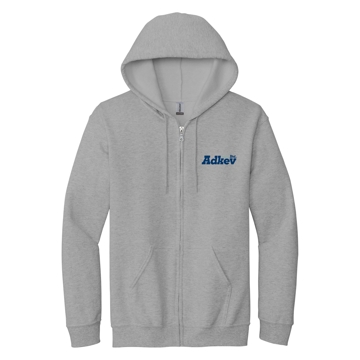 Adkev Employee 18600 Gildan Full Zip Hoodie