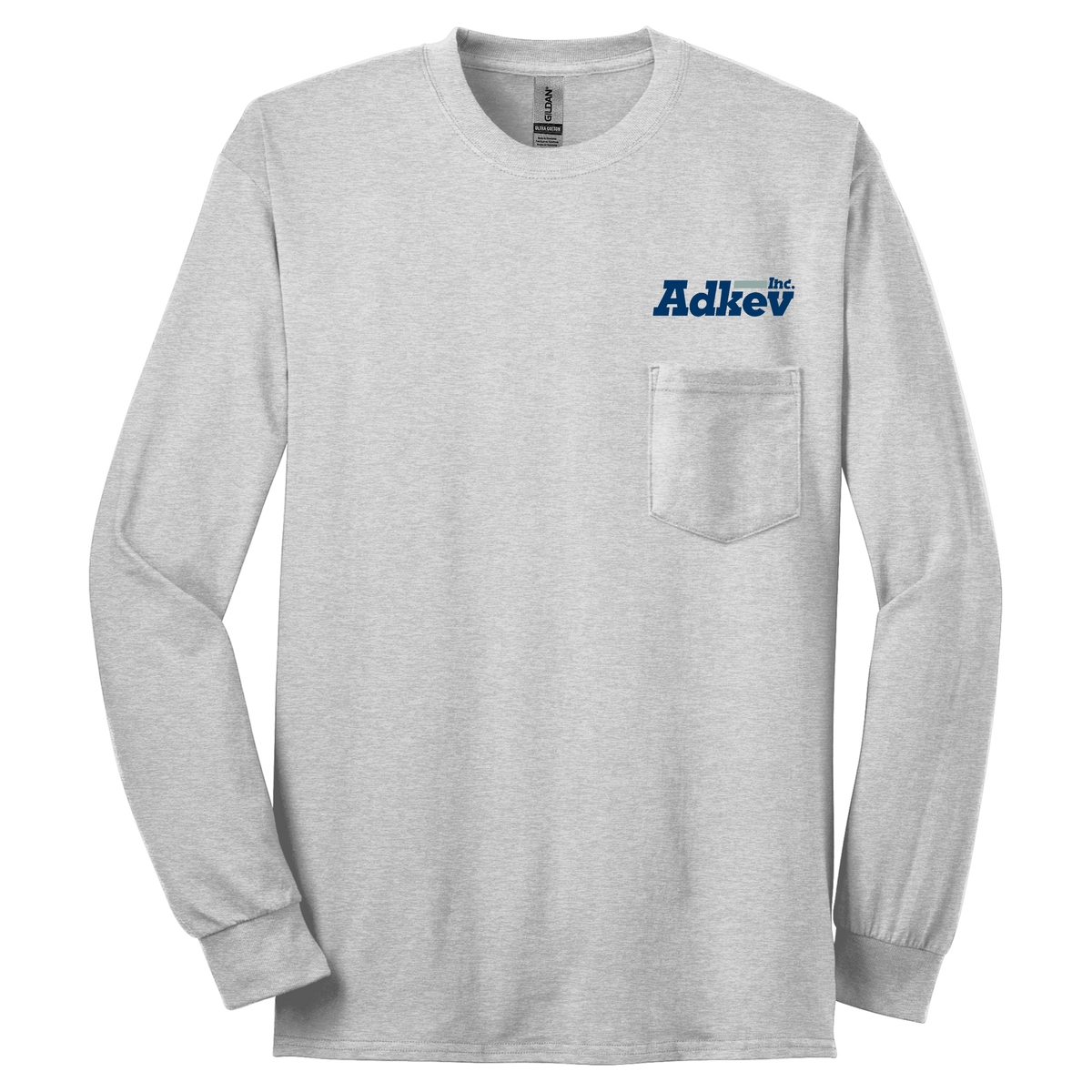 Adkev Employee 2410 Gildan Long Sleeve Pocket Tee