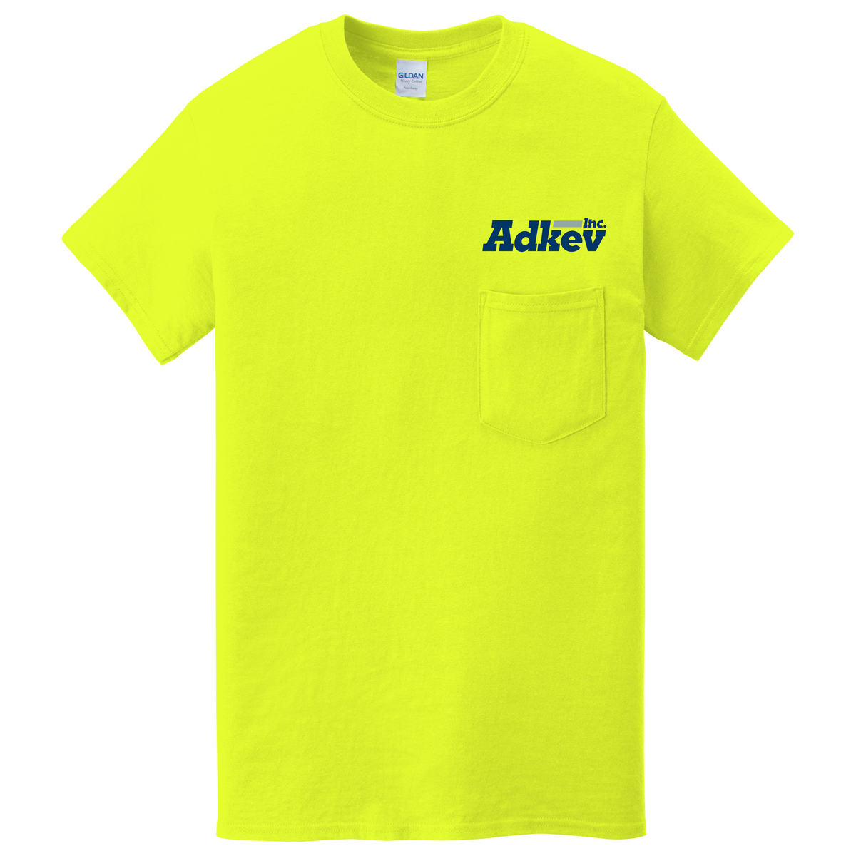 Adkev 5300 Gildan Pocket Short Sleeve Tee