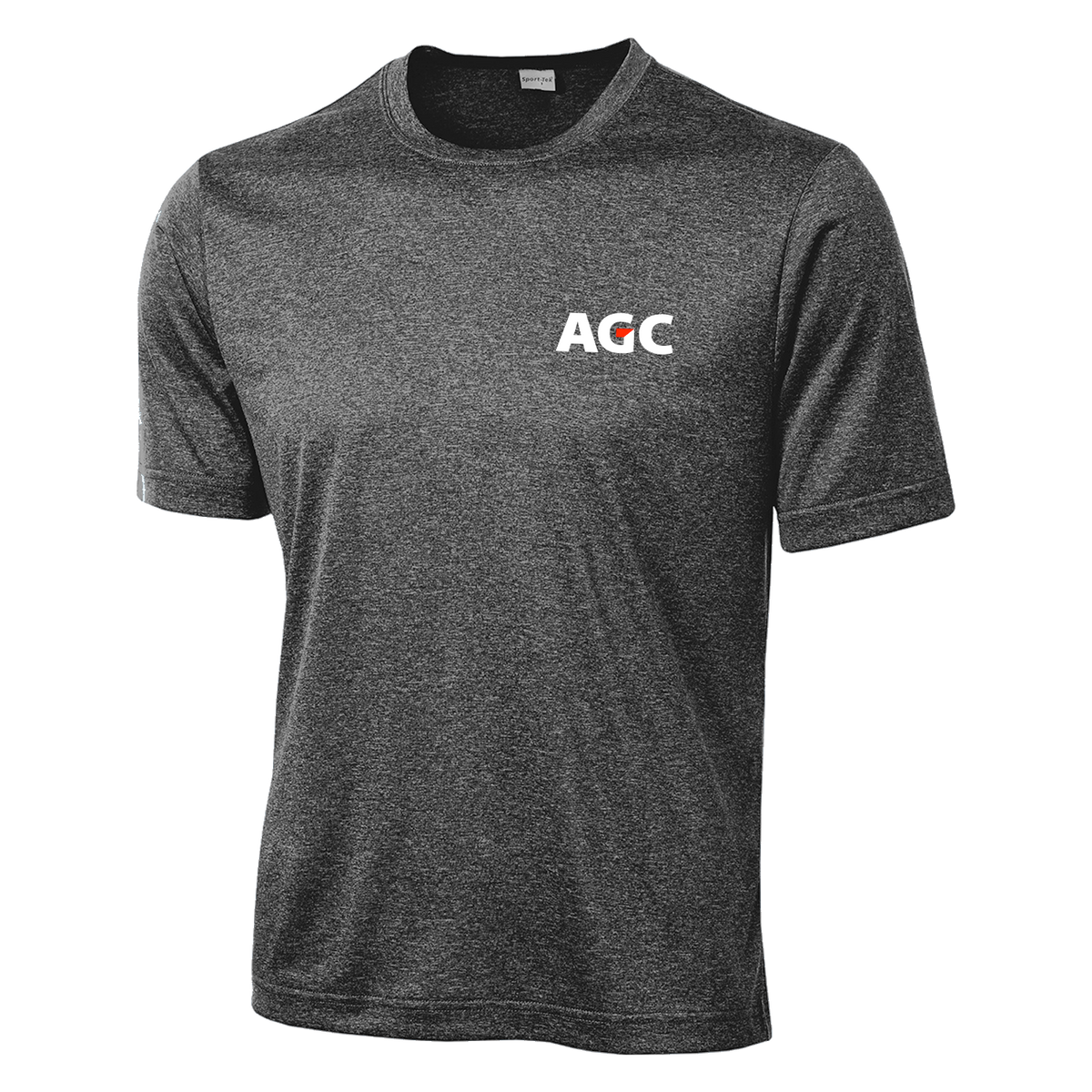 AGC ST360 Dry Fit Heathered Short Sleeve Tee
