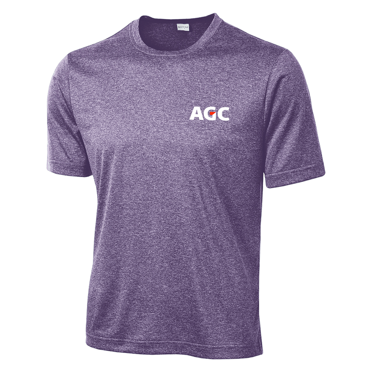 AGC ST360 Dry Fit Heathered Short Sleeve Tee