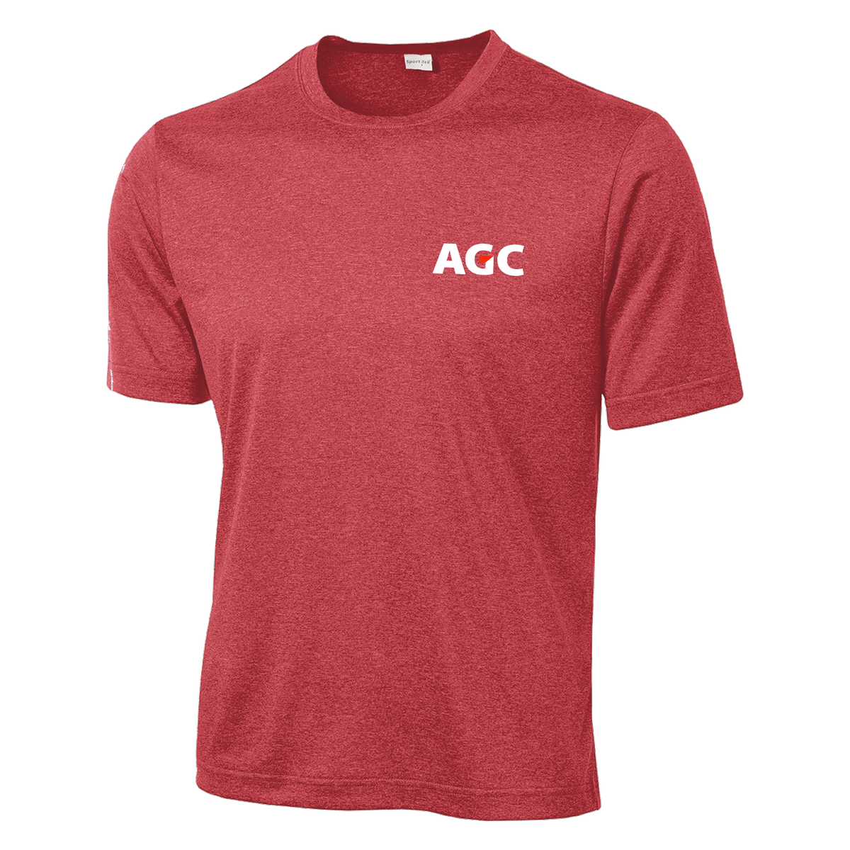 AGC ST360 Dry Fit Heathered Short Sleeve Tee