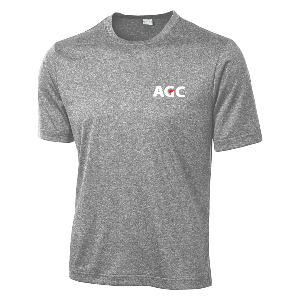 AGC ST360 Dry Fit Heathered Short Sleeve Tee