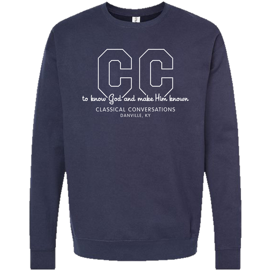 Classical Conversations Screen Printed 340 Tultex Crewneck Sweatshirt