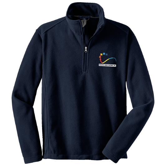 CLC F218 Port Authority 1/4 zip fleece jacket