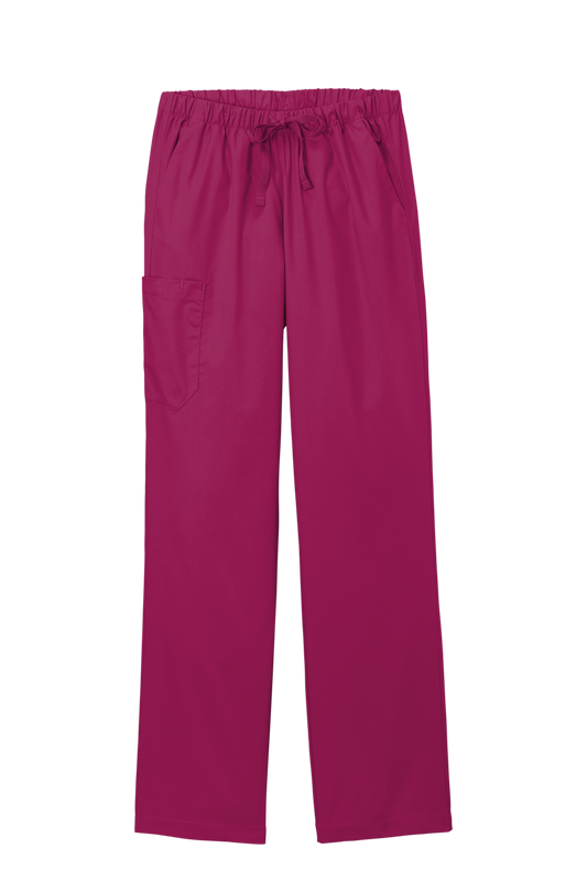 Campbellsville University Chiro WW4550P Wonder Wink Ladies Scrub Pants - PETITE VARIANT