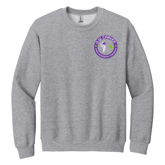 GWC STEM Academy Embroidered 18000B Youth Crewneck Sweatshirt
