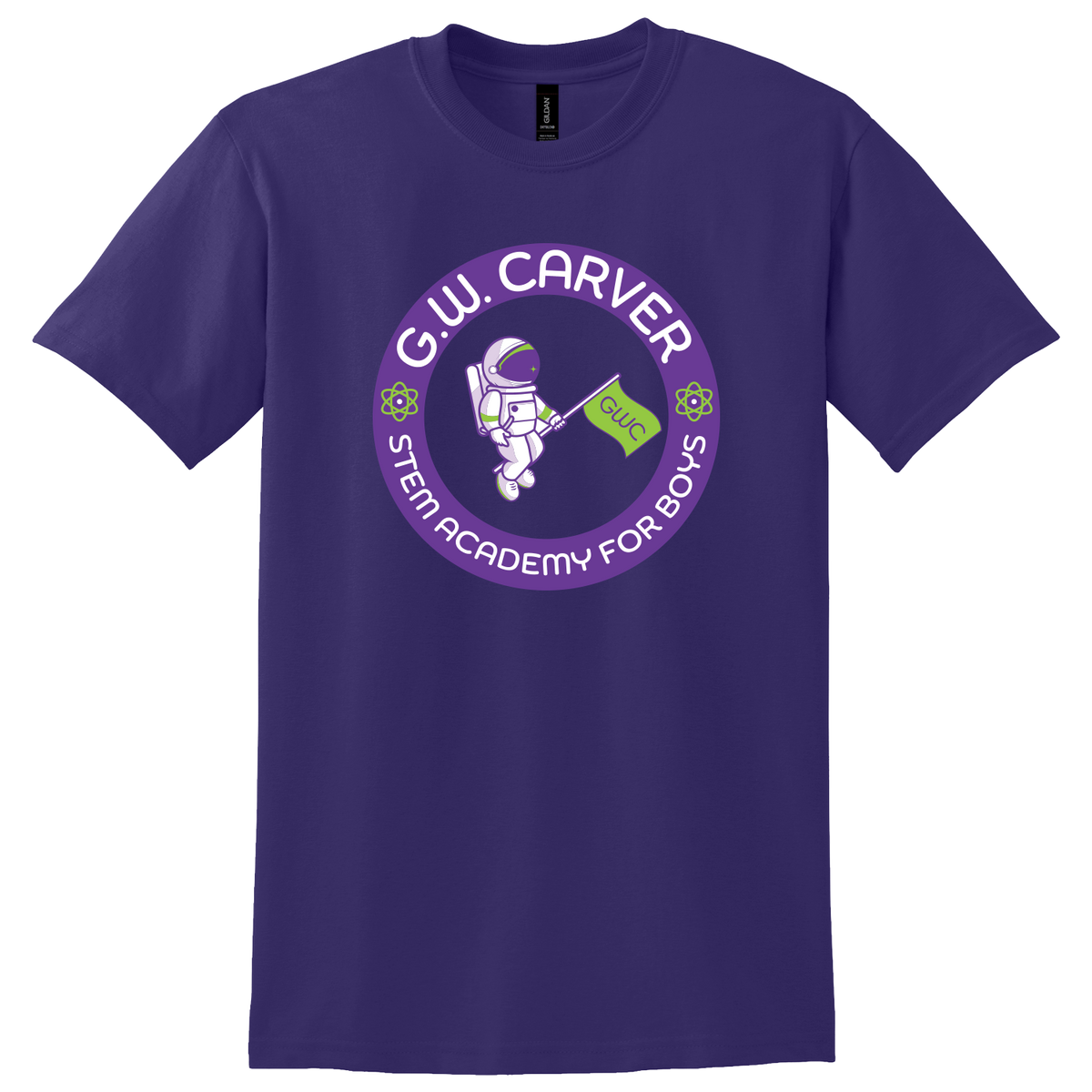 GWC STEM Academy Screen Printed G8000 Adult Tee