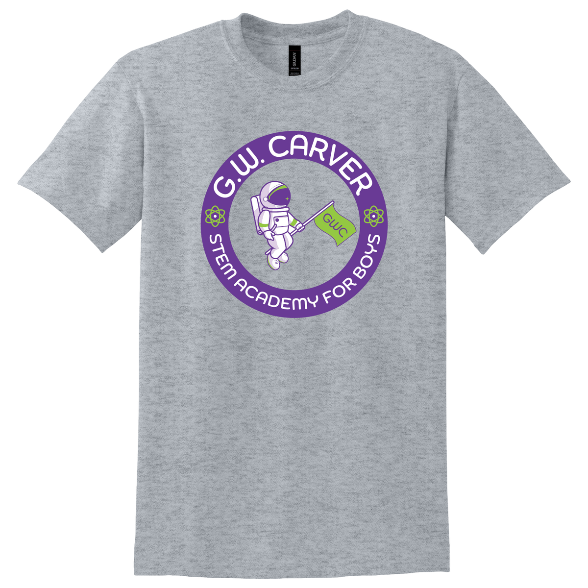 GWC STEM Academy Screen Printed G8000 Adult Tee
